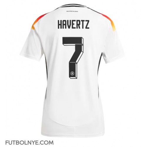 Camiseta Alemania Kai Havertz #7 Primera Equipación para mujer Eurocopa 2024 manga corta